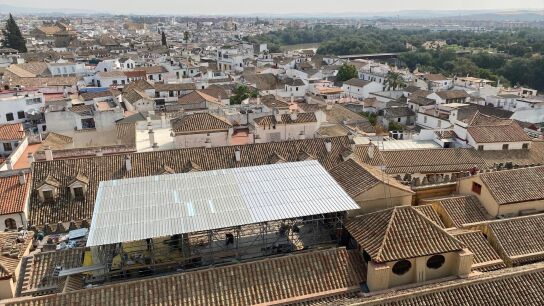 Trabajos en la Mezquita
