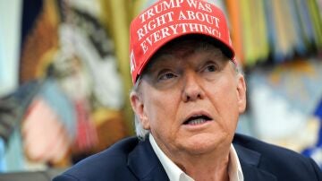 El presidente de los Estados Unidos, Donald Trump. 