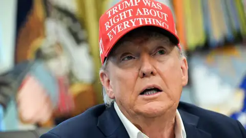 El presidente de los Estados Unidos, Donald Trump. El presidente de los Estados Unidos, Donald Trump.