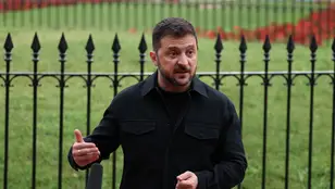El presidente de Ucrania, Volodímir Zelenski