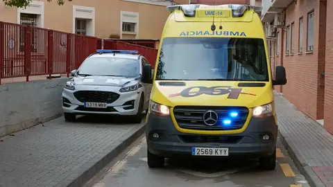 Imagen de una ambulancia del Servicio Murciano de Salud Imagen de una ambulancia del Servicio Murciano de Salud