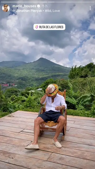 Mario Casas, con el sombrero Mario Casas, con el sombrero
