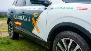 Coche de la Guardia Civil.