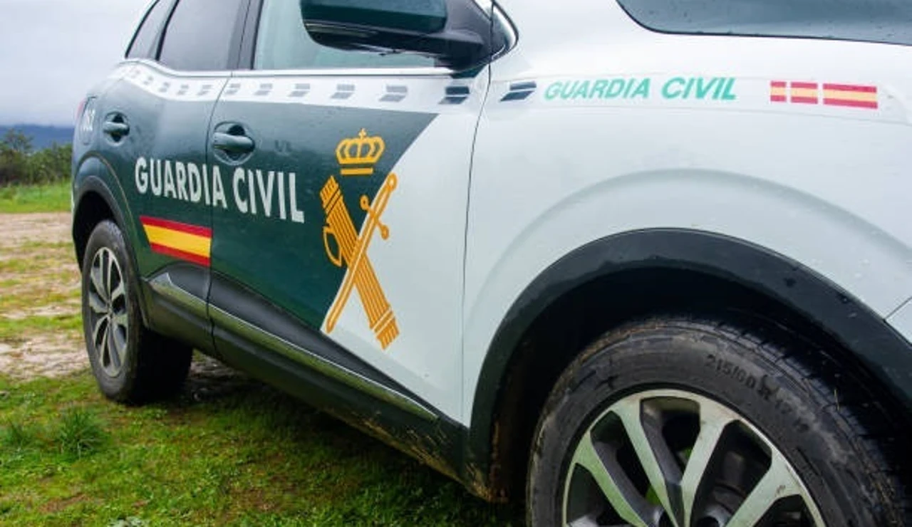 Coche de la Guardia Civil.