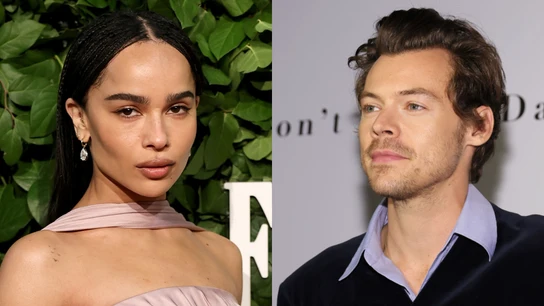 Zoe Kravitz y Harry Styles Zoe Kravitz y Harry Styles