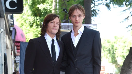 Norman Reedus y su hijo Mingus Reedus Norman Reedus y su hijo Mingus Reedus