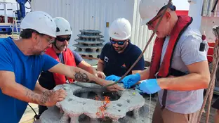 Arrecifes artificiales en el mar de Alborán para restaurar los corales de profundidad Arrecifes artificiales en el mar de Alborán para restaurar los corales de profundidad