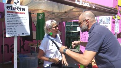 Fiestas con etarras de fondo en Bilbao: la polémica decoración de las 