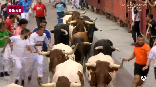 El v&iacute;deo del primer encierro de San Sebasti&aacute;n de Los Reyes 2025