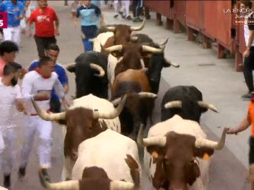 El vídeo del primer encierro de San Sebastián de Los Reyes 2025
