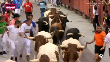 El vídeo del primer encierro de San Sebastián de Los Reyes 2025