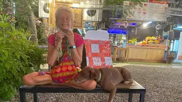 Mati salió del hotel donde estaba hospedada a principios de julio Mati salió del hotel donde estaba hospedada a principios de julio