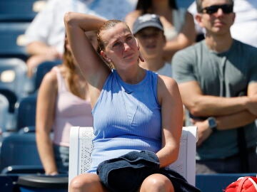 Kvitova, tras perder en primera ronda del US Open