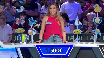 Paula cumple con la predicción de Javier: un súpercomodín y 1500 eurazos 