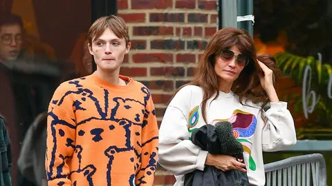 Helena Christensen y su hijo Mingus Reedus Helena Christensen y su hijo Mingus Reedus