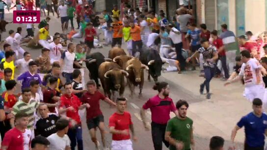 Tercer encierro de San Sebasti&aacute;n de Los Reyes 2025, streaming en directo