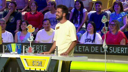 &iexcl;Qu&eacute; entusiasmo! Jairo sabe a la perfecci&oacute;n cual es la letra oculta del supercomod&iacute;n