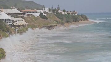 EL mar se traga un chiringuito