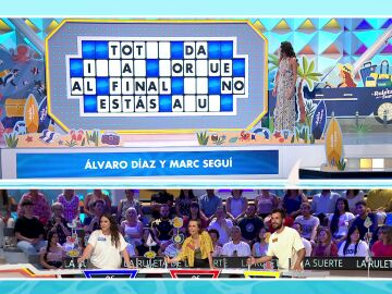 El p&eacute;simo arranque de los concursantes de La ruleta en la prueba r&aacute;pida