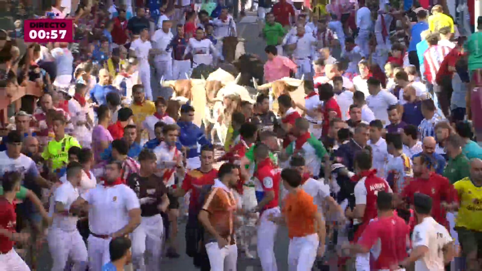 El vídeo del cuarto día de encierros en San Sebastián de Los Reyes