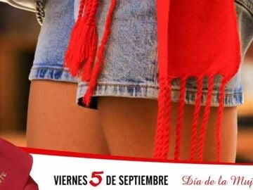 Polémica en un pueblo de Navarra por una imagen "sexista" en el programa de fiestas