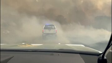 rescato en un incendio de Galicia