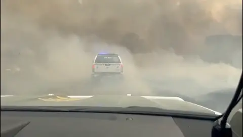 rescato en un incendio de Galicia Galicia