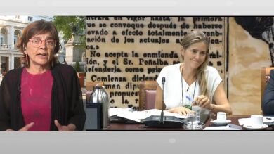 La senadora del BNG que corrigió a la ministra Aagesen, sobre los incendios: 