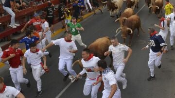 El cuarto encierro de las Fiestas de San Sebastián de los Reyes