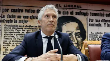 El ministro del Interior, Fernando Grande-Marlaska, El ministro del Interior, Fernando Grande-Marlaska,