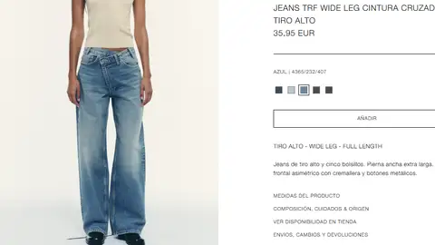 Pantalones con cintura cruzada Pantalones con cintura cruzada