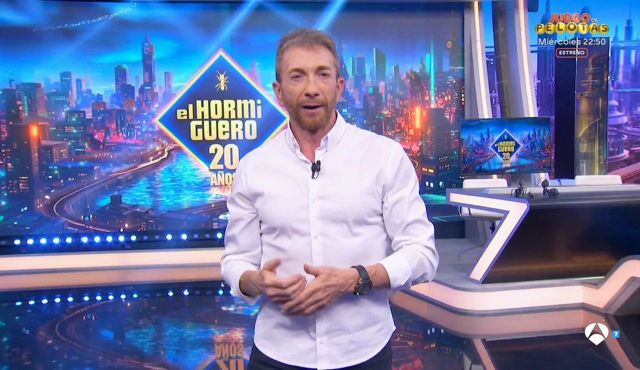 "Ha cambiado todo": Pablo Motos echa la vista atrás y reflexiona sobre sus comienzos en El Hormiguero