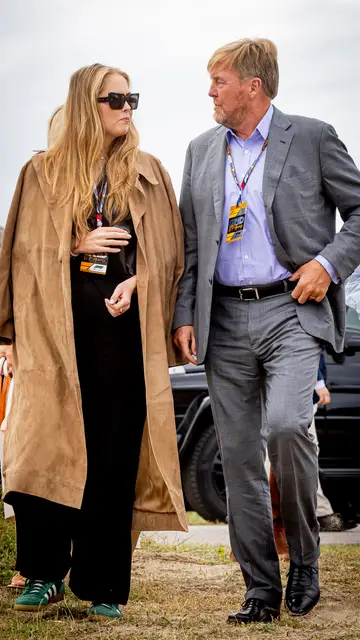 Amalia de los Países Bajos en el GP de F1 de Zandvoort Amalia de los Países Bajos en el GP de F1 de Zandvoort