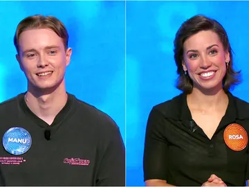 La reacción de Manu y Rosa tras superar el récord de Rafa y Orestes en Pasapalabra: "El sueño se convirtió en realidad" La reacción de Manu y Rosa tras superar el récord de Rafa y Orestes en Pasapalabra: "El sueño se convirtió en realidad"