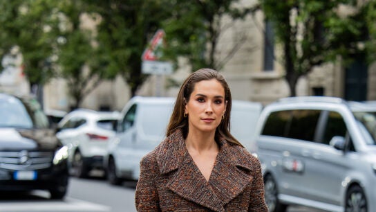 Mar&iacute;a Pombo, en la Semana de la Moda de Mil&aacute;n