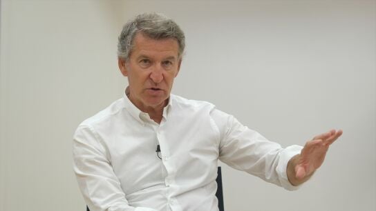 El presidente del PP, Alberto N&uacute;&ntilde;ez Feij&oacute;o