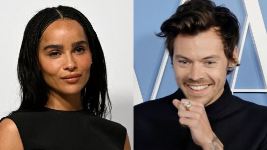 Zoe Kravitz y Harry Styles