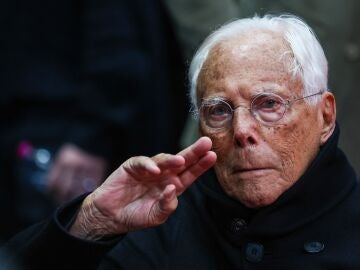 El diseñador Giorgio Armani, en una foto de archivo El diseñador Giorgio Armani, en una foto de archivo