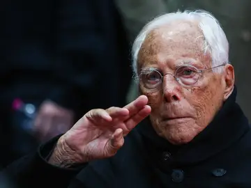 El diseñador Giorgio Armani, en una foto de archivo El diseñador Giorgio Armani, en una foto de archivo