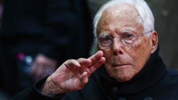 El diseñador Giorgio Armani, en una foto de archivo