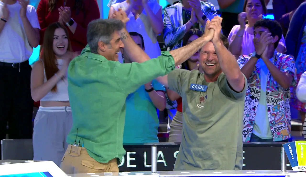 ¡Vaya tirada! Oriol mira al gajo de 150 euros... ¡y se lleva 2.000!