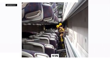 Vuelca un autocar con 60 pasajeros en Santa Susanna, Barcelona: al menos 53 heridos, dos graves
