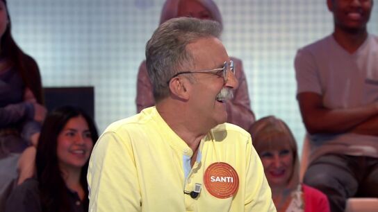 El chiste &lsquo;culto&rsquo; de Santi Rodr&iacute;guez: &ldquo;Te lo has guardado para Pasapalabra&rdquo;