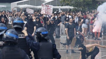 Protestas de 'Bloqueemos todo' en Montepellier