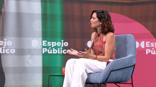 Isabel D&iacute;az Ayuso en Espejo P&uacute;blico
