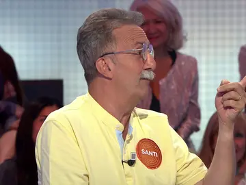 El chiste ‘culto’ de Santi Rodríguez: “Te lo has guardado para Pasapalabra” El chiste ‘culto’ de Santi Rodríguez: “Te lo has guardado para Pasapalabra”