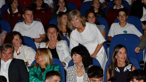 Marta Carazo en el auditorio Marta Carazo en el auditorio