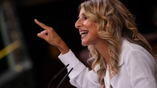 La vicepresidenta tercera y ministra de Trabajo, Yolanda D&iacute;az,