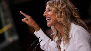 La vicepresidenta tercera y ministra de Trabajo, Yolanda Díaz,