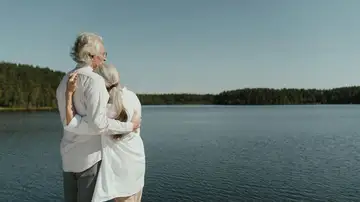 Imagen de archivo de una pareja Imagen de archivo de una pareja